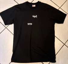 Supreme Comme des Garcons SHIRT Split Box Logo T-Shirt / Black / Gr. L / FW18 /