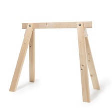 Arbeitsbock aus fichtenholz - aus,