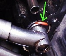 Yamaha V-Max VM 1200 Ölzufuhr/Motorsparer Kit - Original Sumpfdichtung + O Ring