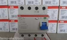 ABB Fehlerstrom-Schutzschalter F204A-40/0,03 / FI mit 40A 30mA 4-polig