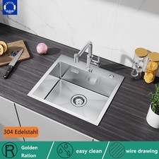 Edelstahl Einbauspüle