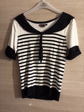 Hell Bunny Stricktop Coco Top