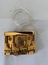 NOS Gold bass guitar bridge