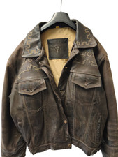 Jacke Lederjacke Vintage XXL