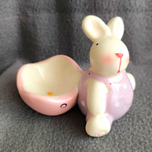 Keramik eierbecher set hase - keramik,