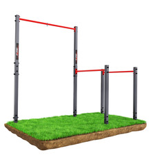 Outdoor Klimmzugstange Street Workout Fitness mit DiP-Station von K-Sport!