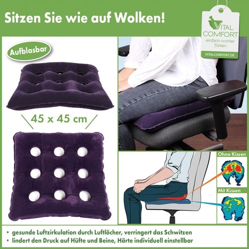 Vital comfort sitzauflage und - comfort,