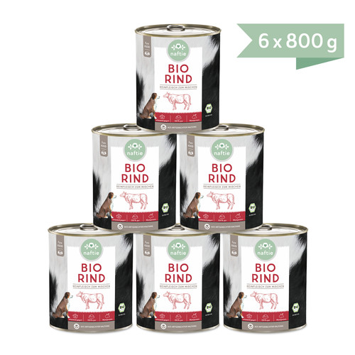 Naftie bio hundefutter 100 - naftie, bio-hundefutter