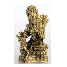 Grüne Tara - Green Tara - Mini Buddha - Ministatue - Höhe 3 cm Handarbeit Nepal