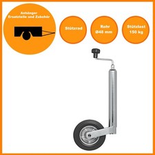 Profi Stützrad Ø48mm Rohr -