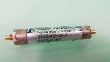 Lowpass-Filter Tubular, Telonic TLP2400-2NN  2,4 GHz SMC(m) (HP-Nr. 0960-0163)