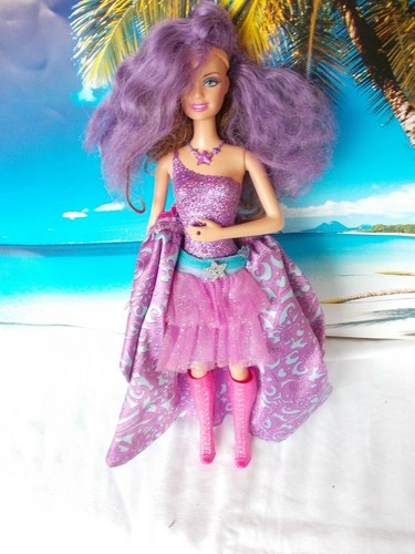Barbie puppe mit - mit, lila