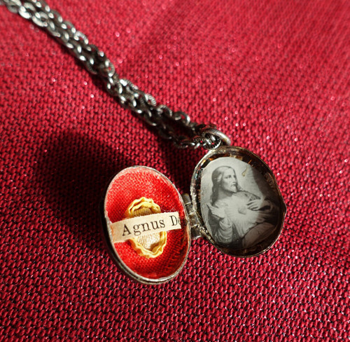 Sehr alte silberfarb kette - sehr, silberfarb.