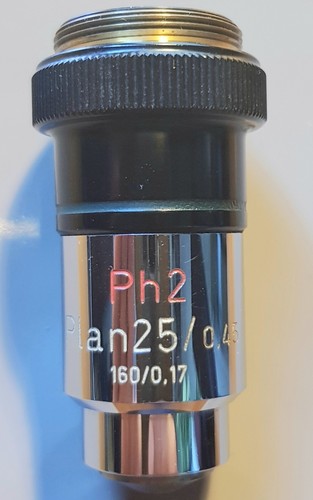 Carl zeiss plan - plan, 25x/0,45