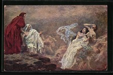 Ansichtskarte Dante in der