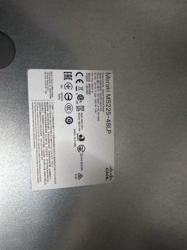Cisco meraki ms225 48fp - cisco, ms225-48fp-hw