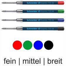 SCHNEIDER Kugelschreibermine EXPRESS 735 F M B rot blau schwarz grün [wählbar]