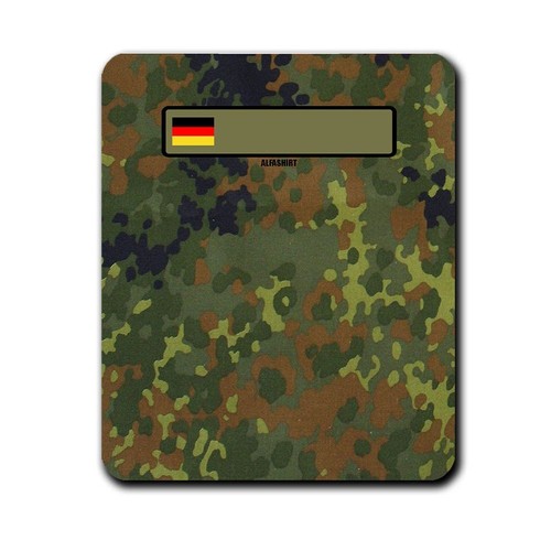 Mousepad flecktarn mit - mousepad, bw