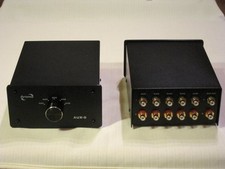 Dynavox (Eingangs-) Umschalteinheit f. Röhrenverstärker z.B. Dynavox VR 70 E 2 