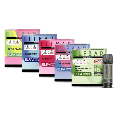 Elfbar elfa pods ohne nikotin - elfbar,