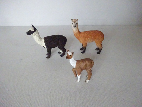 Schleich alpaka familie 13703 - alpaka,
