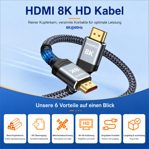 Hdmi kabel dsc ultra - 8k,