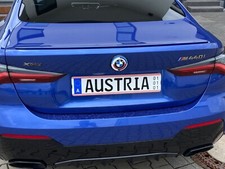 Wechselkennzeichenhalter  rahmenlos Österreich für 2 Fahrzeuge