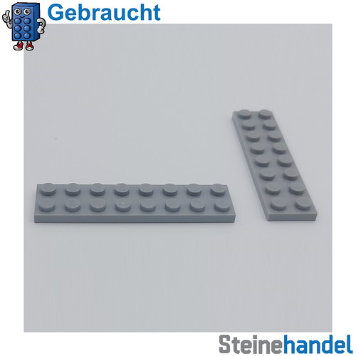 Lego 2x8 platte plate 10 - 2x8,