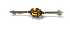 Vintage citrin markasit - citrin,