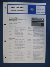Telefunken  Partner exclusiv 401 L - Service-Information*