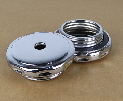 Chrom kühlerdeckel mit loch - chrom,