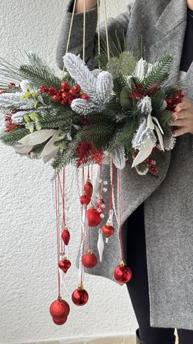 Empfindlicher kranz anhänger - kranz,