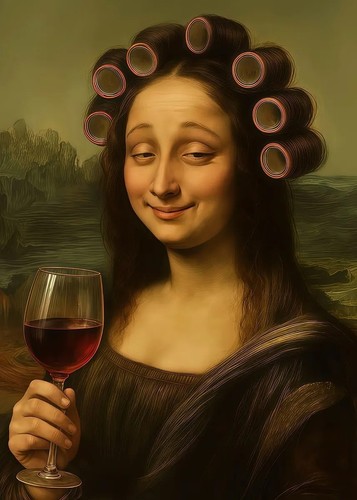 Mona lisa wickler weinglas - mona,