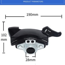 28mm Reifenmontage Kunststoff Montagekopf Reifenmontiermaschine Reifenmonti G0D4