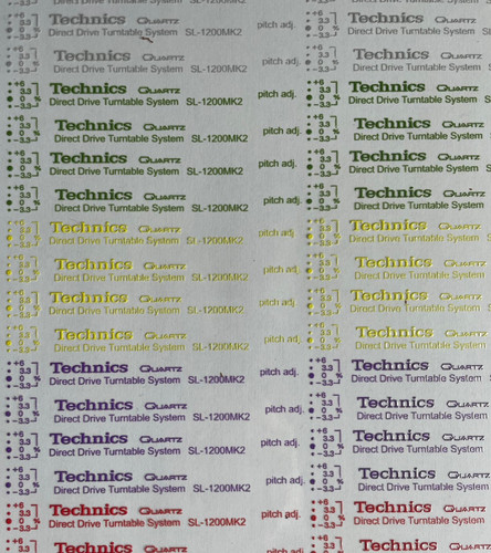 Technics 1200 mk2 custom - technics,