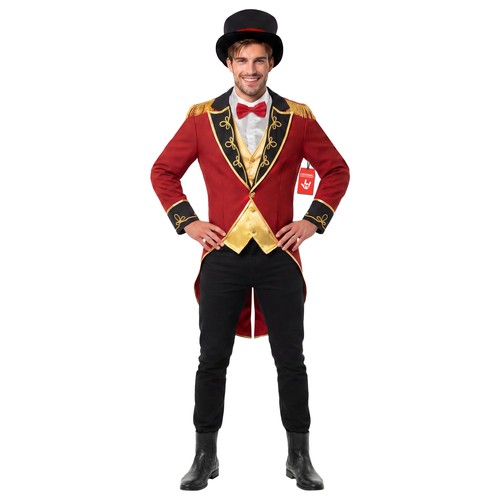 Rotes zirkus ringmaster - rotes,