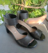 Gabor Damen Leder Riemchen Sandaletten Sandalen  Gr. 39 ,5 Klett Wie NEU 