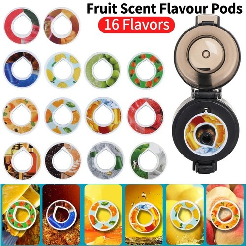 Wasserflasche mit aroma pods - wasserflasche,
