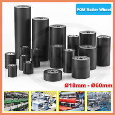 POM Doppelte Kunststoff-Rollen mit Kugellager Laufrolle Führungsrolle Ø18mm-60mm