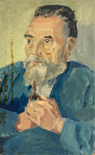 ölbild karl adser 1912 - adser, 1912-1995