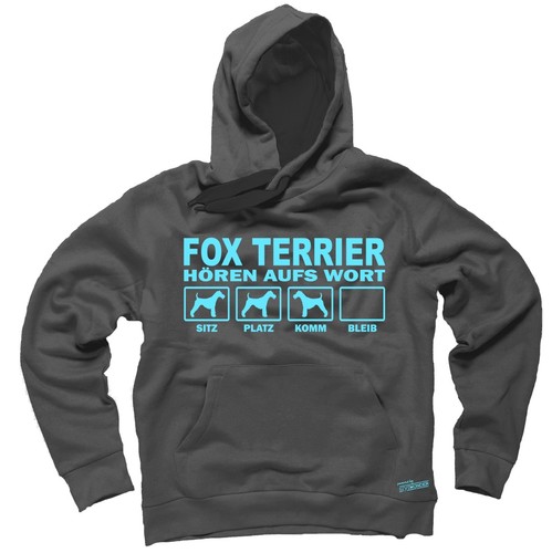 Sweatshirt fox terrier hören - fox,