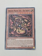 Yu-Gi-Oh Einzelkarte Arkane Macht XIX - Die Sonne NM