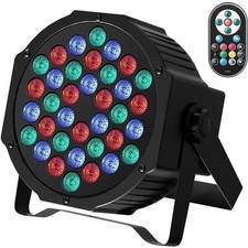 LED Par Strahler Bühnenlicht RGB Discokugel Party Lampen DJ Licht Fernbedienung