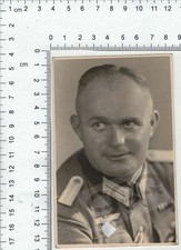 Alte Ansichtskarte Postkarte  Soldat in Uniform Wk2 WW2 Porträt