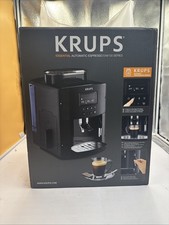 Krups Kaffeevollautomat Espressomaschine Kaffeemaschine Kaffeeautomat Schwarz