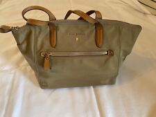 Michael Kors Tasche beige Segeltuch Stoff Shopper gebraucht, guter Zustand