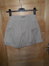 Damen Vintage 80er/90er Jahre Shorts *** ESPRIT *** beige Gr. 34 Top Neuwertig