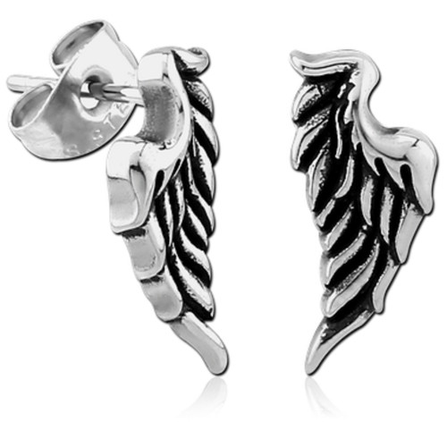 Ohrstecker engelsflügel angel - engelsflügel,
