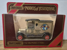 Y 12 1912 Ford Model T Motor 100 Models of Yesteryear Matchbox in J Box