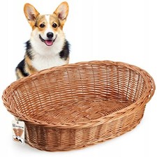 KADAX Hunde und Katzenliege aus Weide